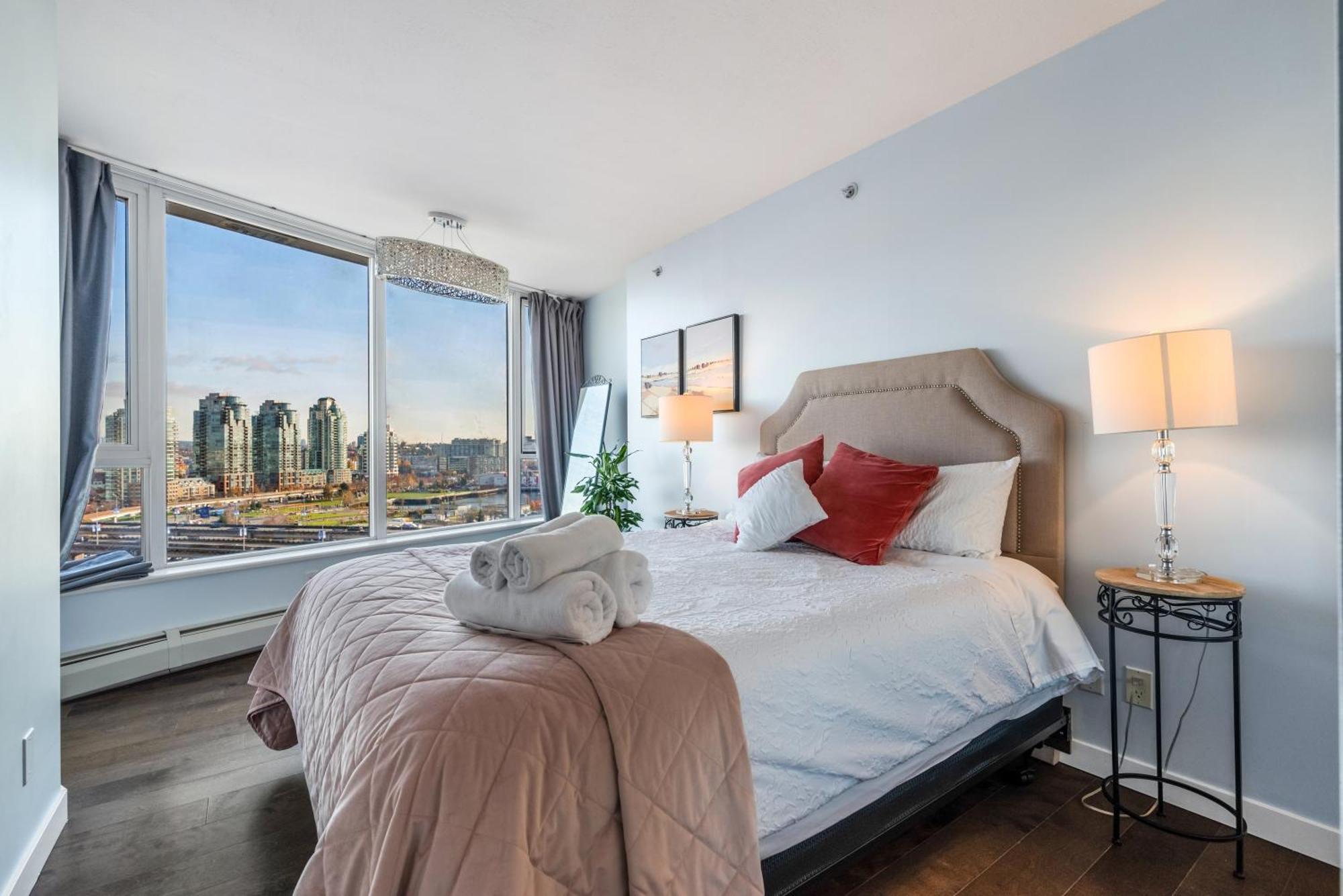 Downtown 1 Bedroom Water View Condo Vancouver Exterior foto